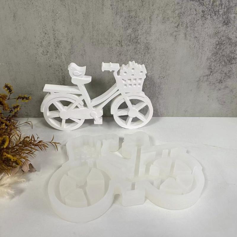 Silicone Mold for Bike Candle Ornaments  Bike Shaped Candle Decorations Silicone Mold for  Lovers and Collectors