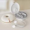Round 2 Layers Invisible Braces Box Large Capacity Remover Chewies Denture Box  Home