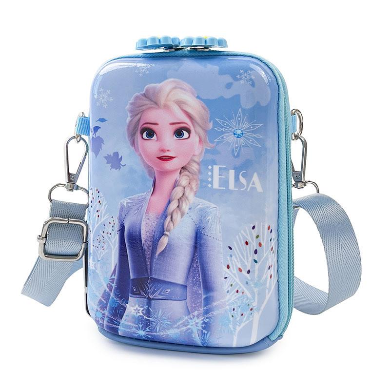 Borsa a tracolla per bambini Frozen Elsa in pelle sintetica, ideale per l'uso quotidiano e come regalo.