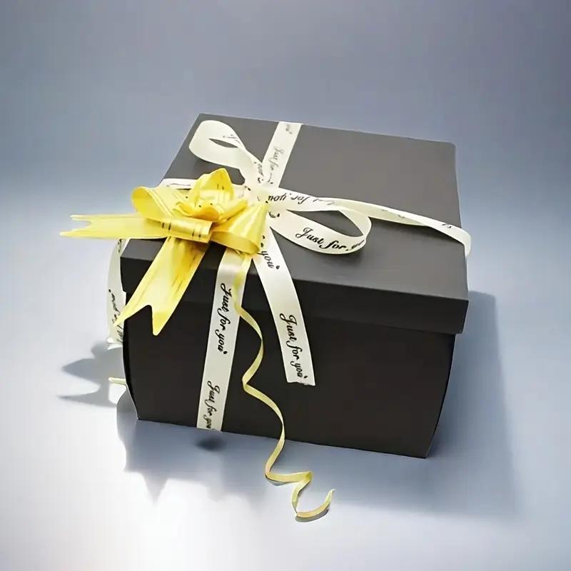 1Pc DIY Surprise Gift Box for Birthdays, Valentine's & Weddings - Perfect for Proposals & Party Favors, Includes Lid