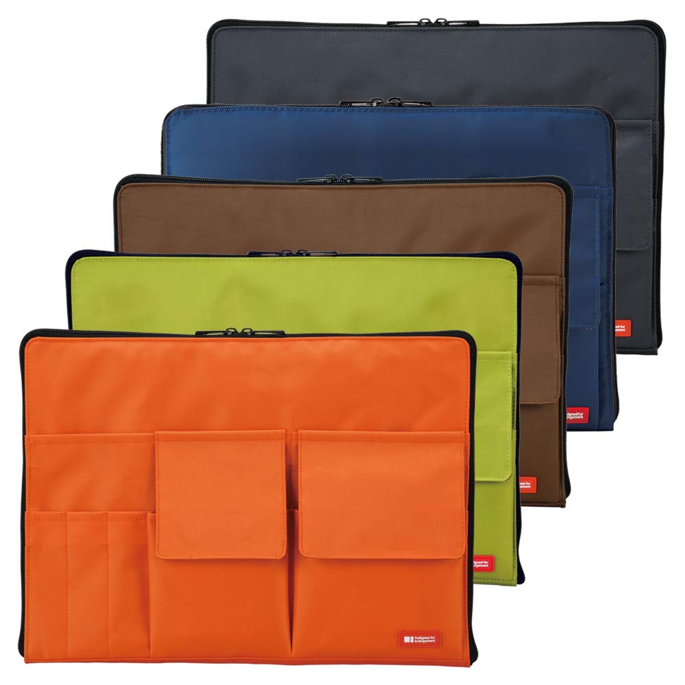 LIHIT LAB Inner Bag A4 Indigo Bag-in-Bag A7554-11N