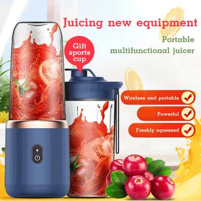 Tragbarer Fruchtsaftmixer Sommer Persönliche elektrische Mini-Flasche Home USB 6 Klingen Entsafter Cup Maschine für die Küche
