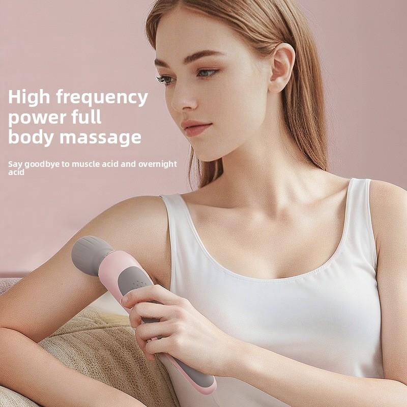 Portable Fascial Massage Gun Electric Percussion Massager for Body Neck Back Leg Deep Tissue Muscle Relaxation Pain ReliefHealth