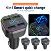 Araç Şarj Cihazı PD 20W QC3.0 Evrensel 4 Bağlantı Noktası Yepyeni
