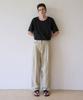 TRIP LE SENS Pocket Double Pleated Slacks_Beige