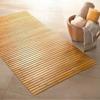 Bamboo bathroom mat, wooden, non-slip, natural rug, 40x60 cm
