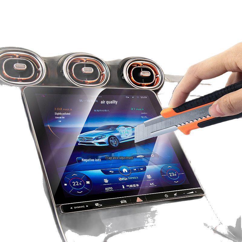 Compatible Tempered Film for Xingtu EX7 Central Control Screen Protector, Car Interior Accessory, Fits 26 Models.