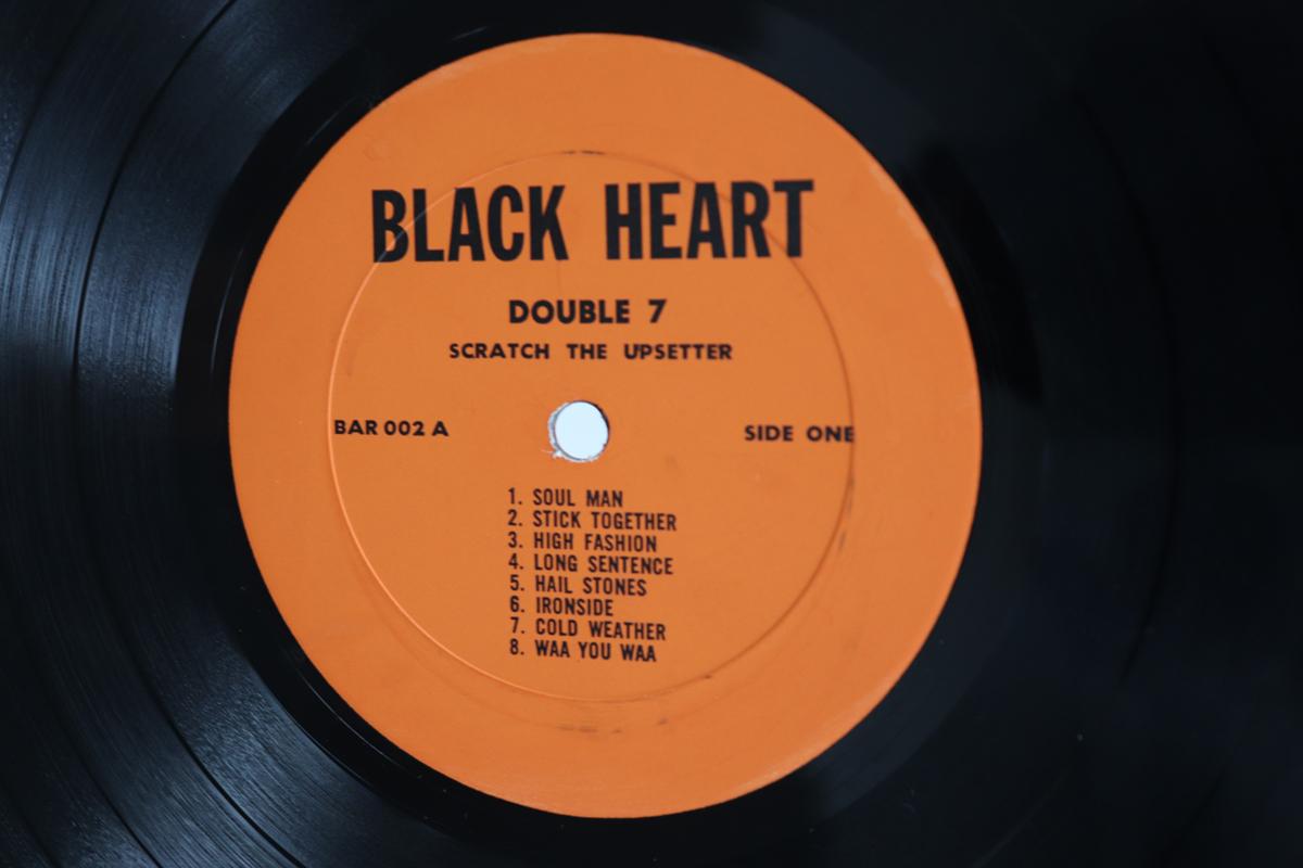 

LP Record SCRATCH THE UPSETTER Double 7 BAR002 BLACK HEART 1973 US Reggae Ska Dub Used
