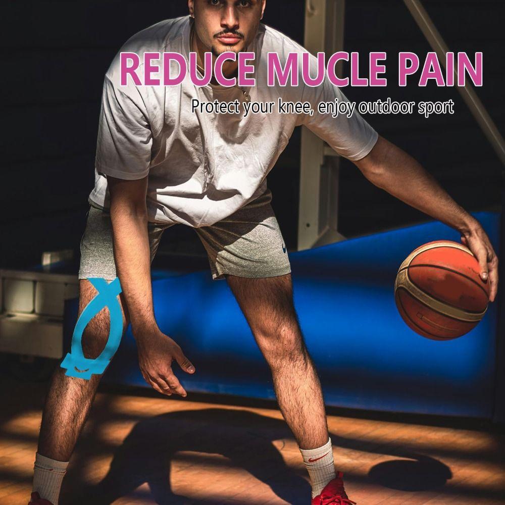 2 unidades Fita Kinesiológica Impermeável Respirável Fita Atlética NOVA Fita de Joelho Suporte Atlético