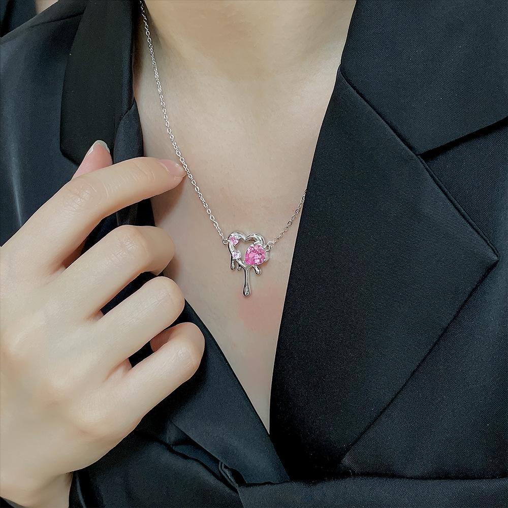 Lindon Women Necklace Pendant Copper Alloy Zircon For Women Wedding Party Fashion Gift