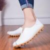 Women's Fashion Breathable Loafers Summer Casual Leather Flat Shoes Sandals Spring Autumn Beach Slippers Moccasins