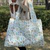 Eco-Friendly Foldable Korean Style Portable Shopping Bag - Medium Size Handbag
