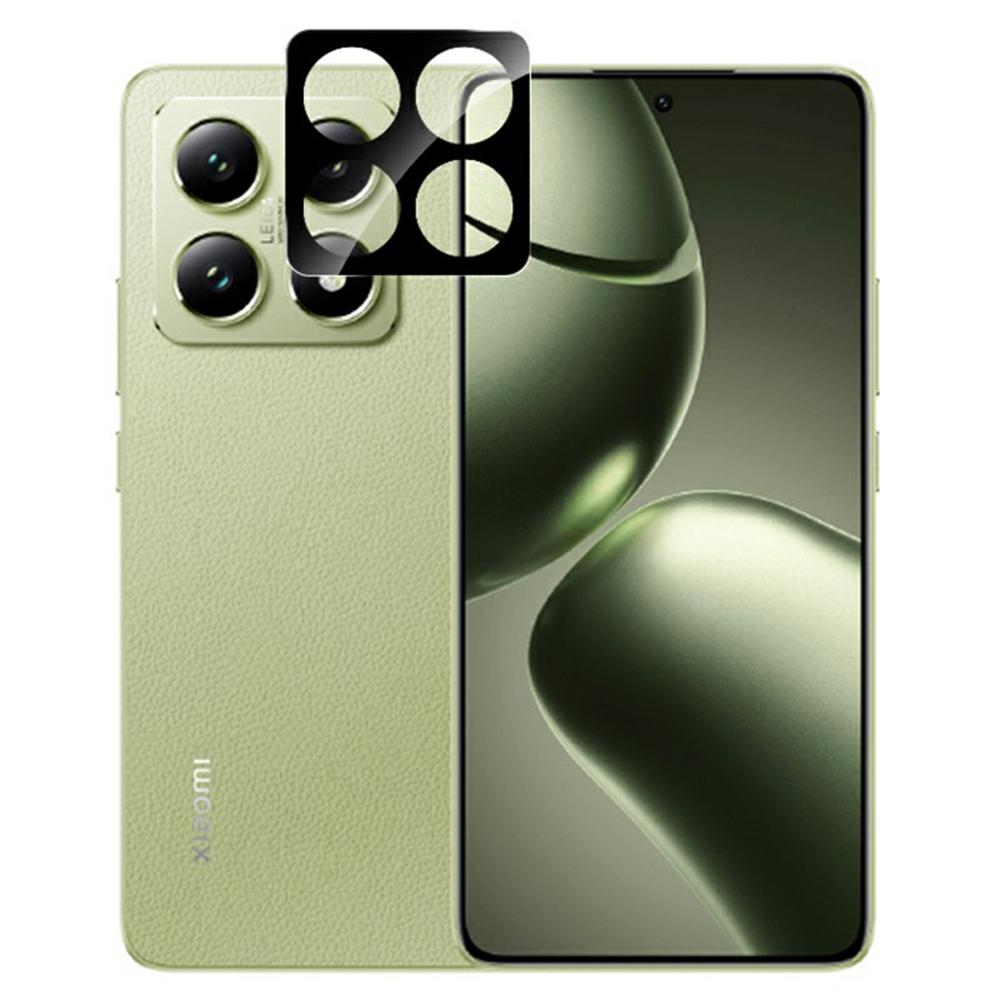 

RURIHAI Для Xiaomi 14T Захисник об єктива камери 3D Шовкографія Високоалюмосилікатне скло Плівка для об єктива Type A