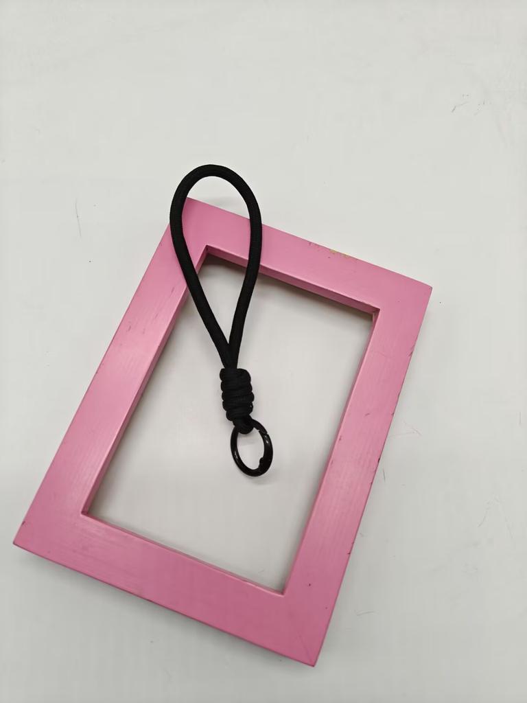 New colored hand-woven rope, mobile phone lanyard, doll bag, keychain DIY jewelry, pendant accessories.