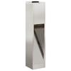 Solar LED Path Light 2 Pcs Silver Stainless Steel