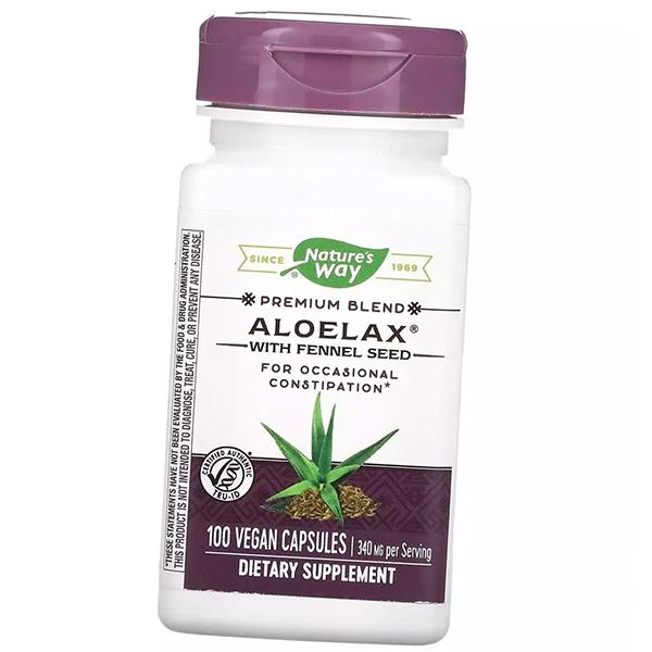 

Алоэ Вера с фенхелем, Aloelax with Fennel Seed, Nature s Way 100вегкапс (71344094) 100vcaps