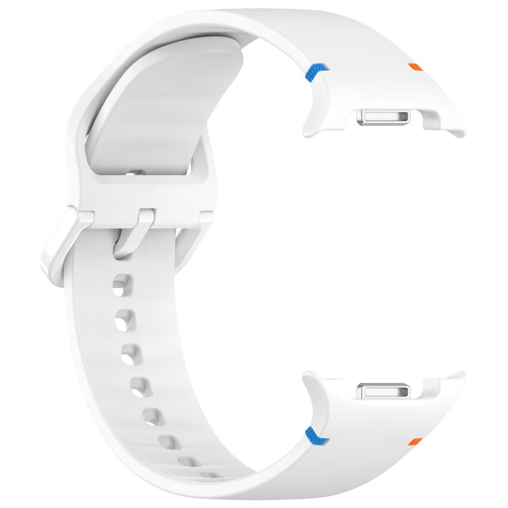 Samsung Watch 8 Silicone Strap: Classic Day Buckle Wristband for 40/44mm