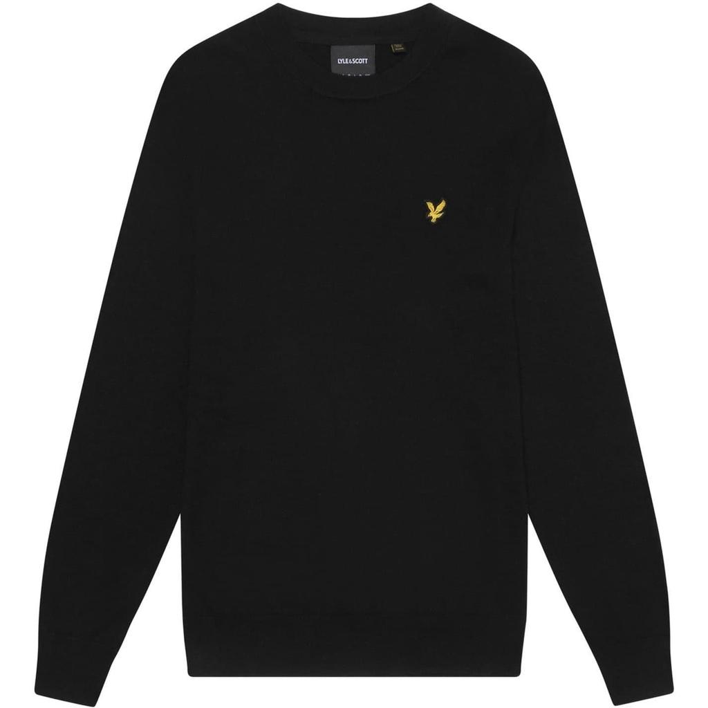 Lyle & Scott Mens Knitted Crew Neck Sweatshirt