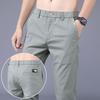 New summer thin men's casual pants quick-drying cool solid color straight breathable casual pants men's