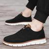 Klassische, atmungsaktive Herren-Freizeitschuhe mit Dämpfung, farblich abgesetztem Design, vielseitige Sneaker, leichte Schuhe