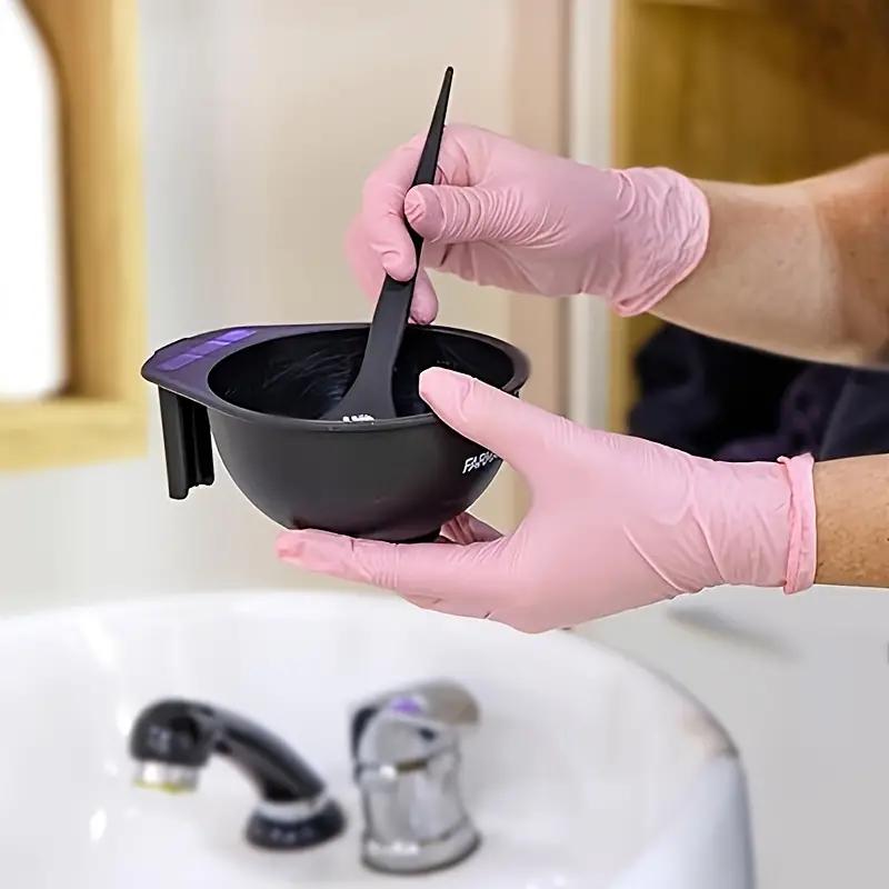 20/50/100PCS Pink Nitrile Gloves Disposable Gloves for Household Cleaning Beauty Salon Tattoo Working Kitchen Gloves Powder Free