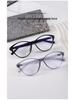 TR Ultralight 2025 Cat-Eye Glasses: Fashionable Women's Eyewear with Anti-Blue Light, Myopia-Friendly, Ideal for Bare Face.