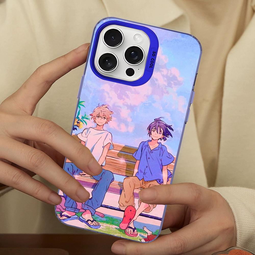 Anime Movie Umibe No Etranger Phone Case For IPhone 16 15 14 13 12 11 Pro Max X XR XSMAX 8 7 Plus Matte Shockproof Back Cover