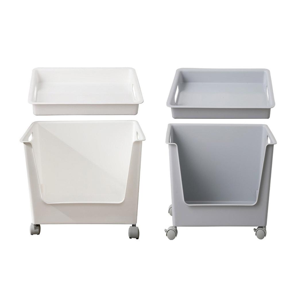 Versatile Storage Box With Wheels Effective Home Storage Solution with Easy Glide Wheels for Clothing Books Items