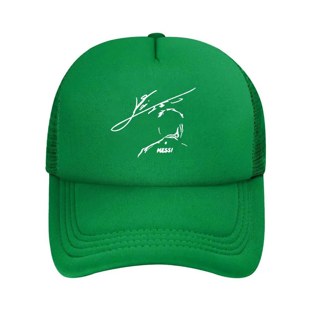 Messi Signature Sports - Inspired, Soccer Star Tribute Design Mesh Baseball Cap