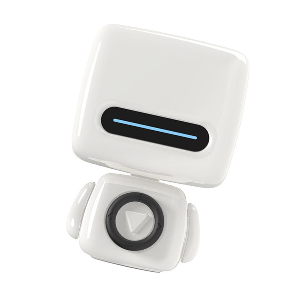 Portable   Speaker Cute Robot Shape Built in Mic Multifunction Smart Wireless Speaker for Photo Call
