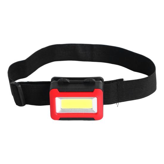 

Налобный фонарь с регулируемым углом наклона 45 градусов, работающий от батареек, с эластичной лентой, водонепроницаемый