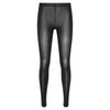 Leggings Femininas Transparentes Cor Sólida Transparentes Cintura Elástica Calças Skinny