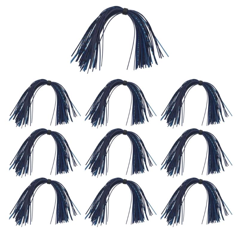 44 Strands/Bundle Squid Silk Skirt Jig Skirts Tying Component Buzzbaits Squid Skirt Tying Component Fishing Accessory