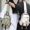 Nylon Casual Chest Bag, Large Capacity, Unisex, Crossbody Sling Backpack, with Multi-Pocket, Zipper Closure, for Daily Commute