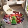 American Christmas Comedy How the Grinch Stole Christmas carpet Household goods decoration anti slip home table and chair mat aisle door mat carpet 5