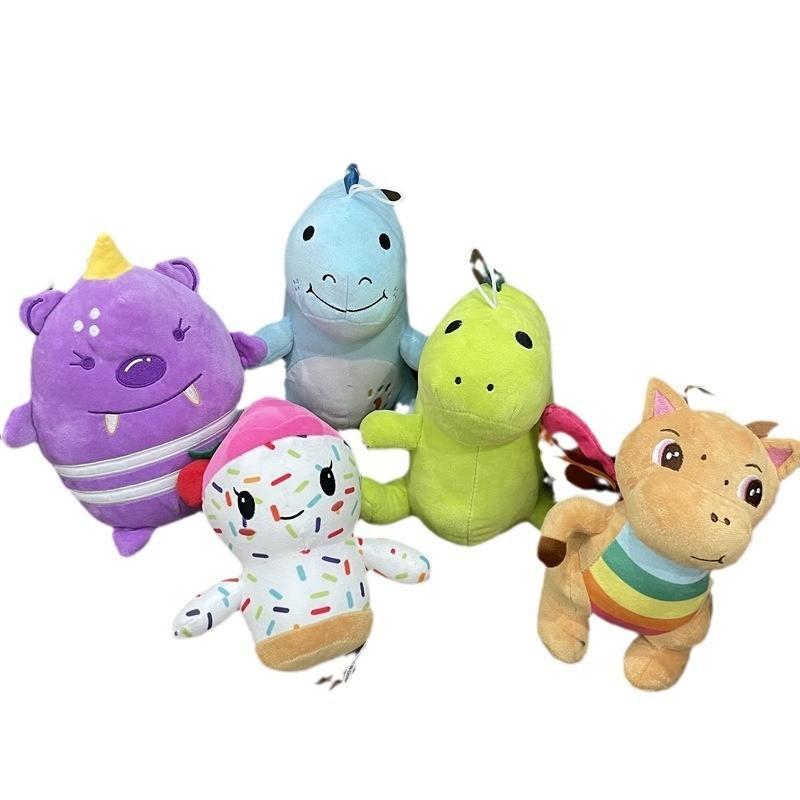 Moriah Elizabeth Deep Dinosaur Plush Toy Puppet Children's Gift Customized Short Plush Animal Filled Pp Cotton