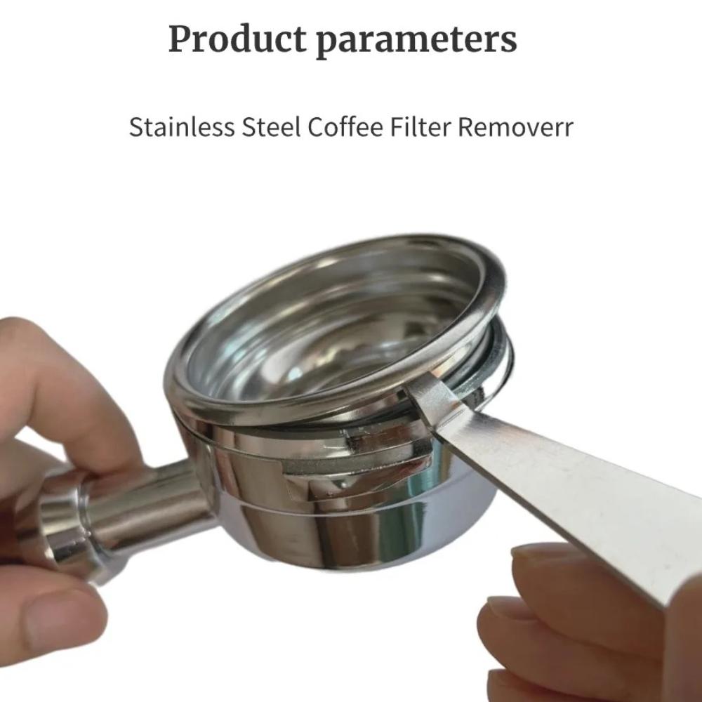 Coffee Powder Cup Disassembly Tool Stainless Steel Portafilter Basket Removal Tool Durable Espresso Machine Coffee Accessories