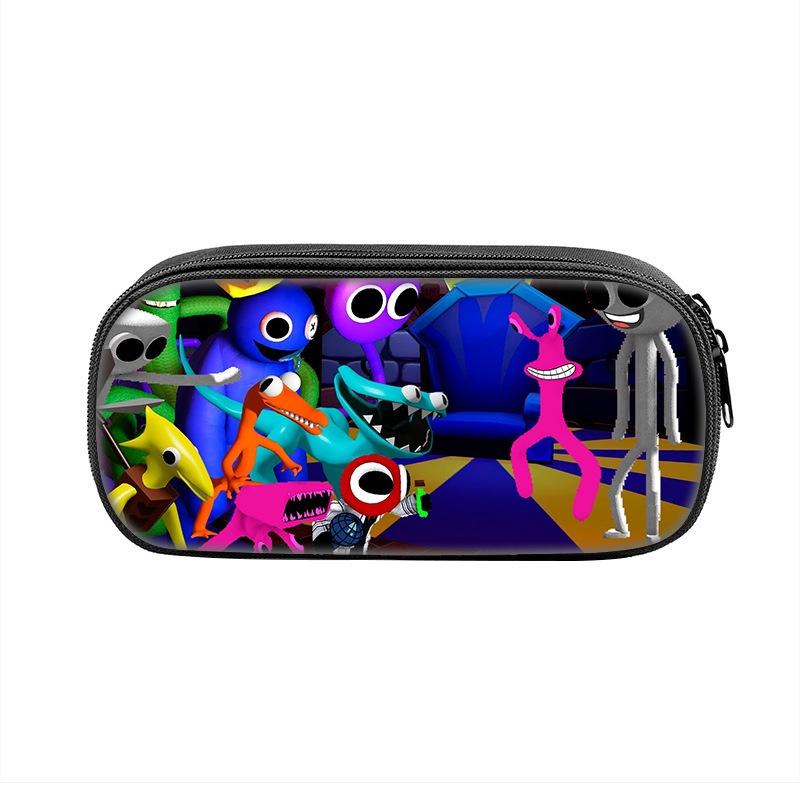 Friends Rainbow Pencil Case Large Capacity Stationery School Bag Student Kids