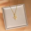 Light Luxury Copper-Inlaid Diamond Necklace for Women – Exquisite INS-Style Clavicle Chain