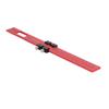 300mm Woodworking Scribing Ruler Aluminum Alloy Woodworking Pocket Slide Stop Marking Ruler