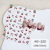 Colorful 3D Fruit Nail Decals Nails Art Decoration Cute Designs for Manicuring and DIY Nails Easy To Apply and Remove