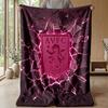 Coperta in Flanella con Stampa Aston Villa, Morbida Calda Leggera Coperta da Divano Letto Campeggio