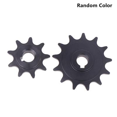 9/13 Teeth Electric Vehicle Type 410 Bike Chain Wheel Pinion Gear Motor Sprocket Carbon Steel Gear For Ordinary Bicycle Parts