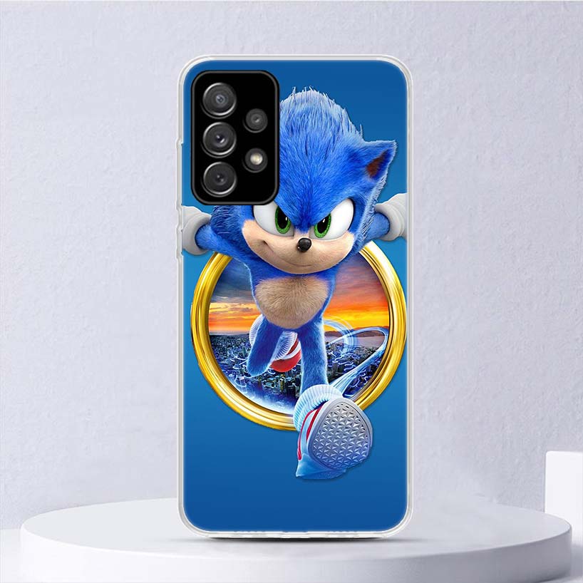 

H-Hedgehogs S-Sonics Cartoon Soft Case For Samsung Galaxy A52 A42 A32 A22 A12 A02S Phone Cover A50 A51 A70 A71 A41 A31 A21S A40 Samsung A52