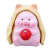 Adorable Dumb Pig Resin Figurine - Cute Desktop or Car Decoration