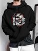 Unisex Hoodie, Casual Daily Wear, Motorcycle Rider Graphic And Funny Quote Print, Pullover Sweatshirt, Streetwear Style, Autumn Winter Season, Long Sl