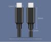 Type-C To Type-C USB3.2 Gen2x2 Male Cable, 100W PD Fast Charging, 4K Projection.