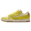 AOYU Sea Breeze Coconut Slip Resistant Abrasion Resistant Low Top Skateboard Shoes Men's Yellow 112329231-3