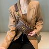 Brand Bag Women's New Fashion Texture Retro Printing Women's Breast Bag Versatile Shoulder Messenger Bag