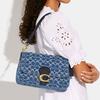 New COACH Tabby Fabric Shoulder Bag Handbag Crossbody Bag Shoulder Bag Women's Denim Blue CA105-B4UDF